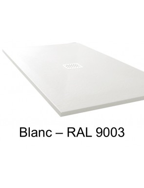 Receveur de douche, bonde centrale - PIZARRA CENTRAL