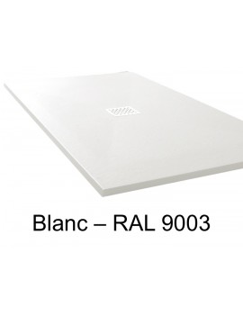 Receveur de douche, bonde centrale - PIZARRA CENTRAL