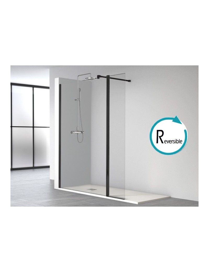 Paroi Douche Cm Fixe Cm Avec Volet Mobile Cm Verre