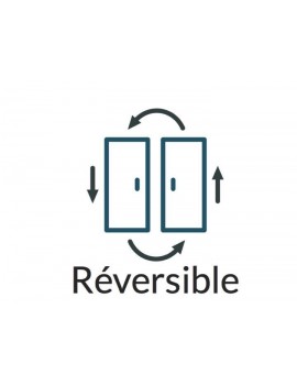 Paroi de douche coulissante, avec un retour fixe latérale SALMA 216