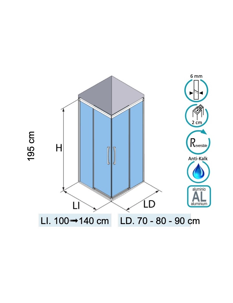 Portes De Douche Coulissantes Duel Et Inverto | MAAX Canada