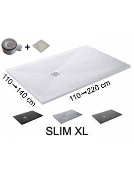 Receveur de douche, grand format SLIM XL