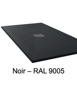 Receveur de douche, bonde centrale - PIZARRA CENTRAL