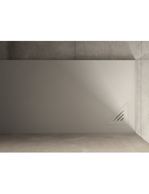 Receveur de douche, bonde en angle CORNER DROITE