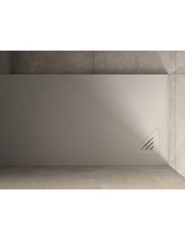 Receveur de douche, bonde en angle CORNER DROITE