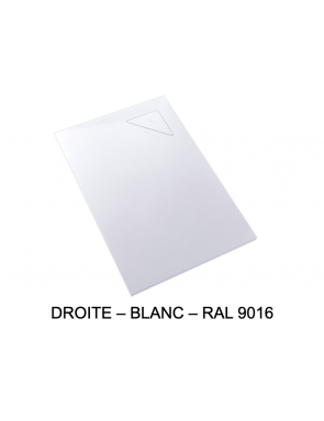 Receveur de douche, bonde en angle CORNER DROITE