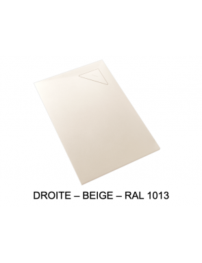 Receveur de douche, bonde en angle CORNER DROITE