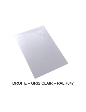 Receveur de douche, bonde en angle CORNER DROITE