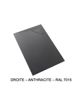 Receveur de douche, bonde en angle CORNER DROITE