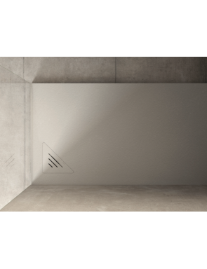 Receveur de douche, bonde en angle CORNER GAUCHE