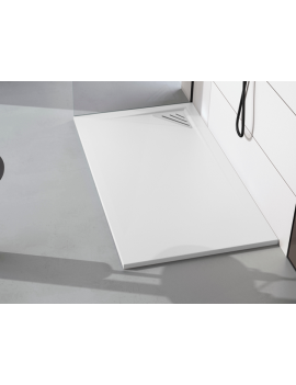 Receveur de douche, bonde en angle droit PRISMA