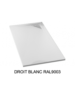 Receveur de douche, bonde en angle droit PRISMA