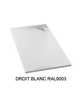 Receveur de douche, bonde en angle droit PRISMA