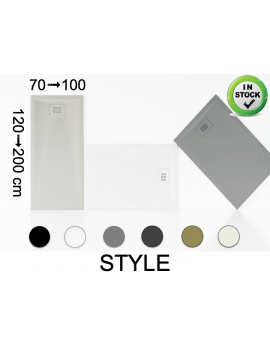 Receveur douche recoupable STYLE