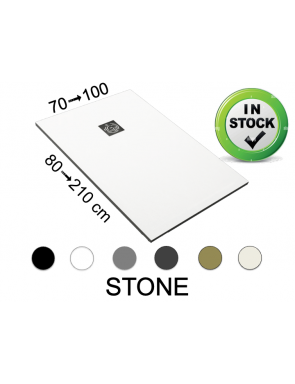 Receveur de douche recoupable STONE