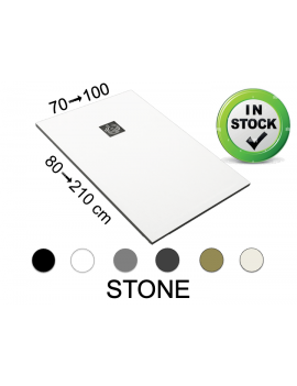 Receveur de douche recoupable STONE