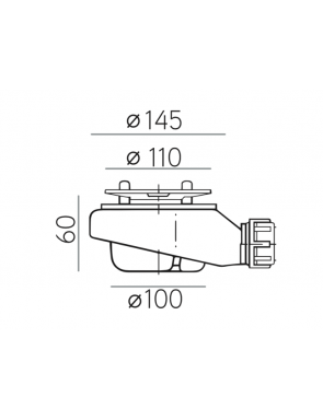Receveur de douche recoupable STONE
