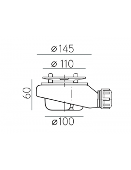 Receveur de douche recoupable STONE