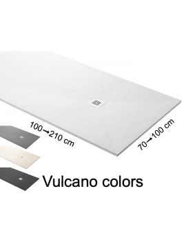 Receveur de douche sur mesure VULCANO COLORS