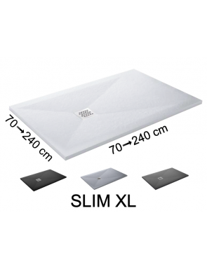 Receveur de douche, grand format SLIM XL