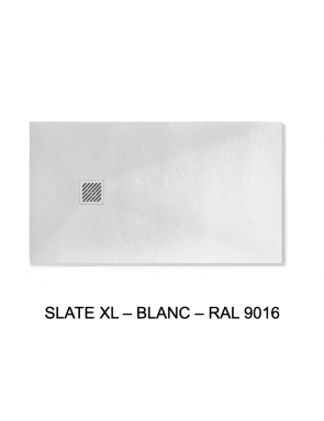Receveur de douche, grande taille SLATE XL