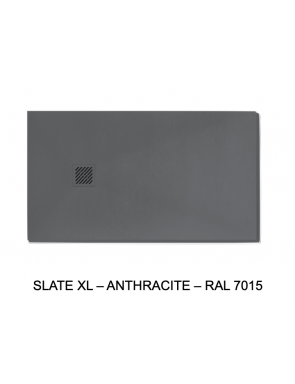 Receveur de douche, grande taille SLATE XL