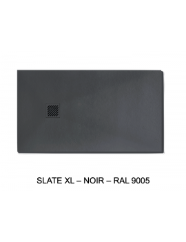 Receveur de douche, grande taille SLATE XL