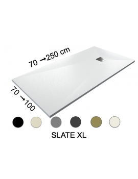 Receveur de douche, grande taille SLATE XL