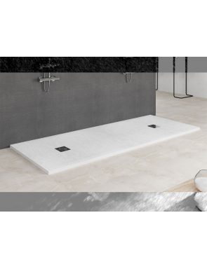 Receveur de douche double, extra plat - BIZONA
