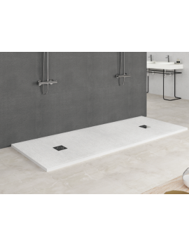 Receveur de douche double, extra plat - BIZONA