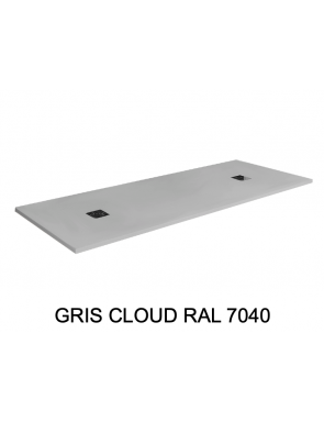 Receveur de douche double, extra plat - BIZONA