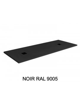 Receveur de douche double, extra plat - BIZONA