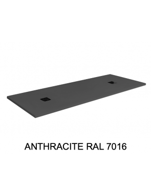 Receveur de douche double, extra plat - BIZONA