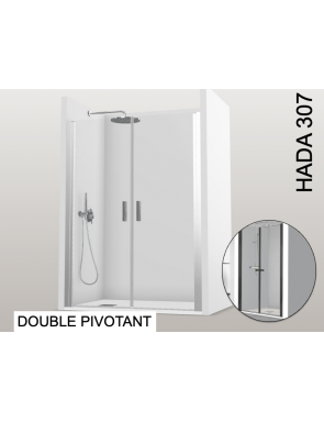 paroi de douche double battant - HADA 307